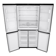 LG 530L Slim French Door Fridge in Black Finish, GF-B590BLE