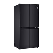 LG 530L Slim French Door Fridge in Black Finish, GF-B590BLE