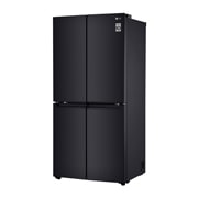 LG 530L Slim French Door Fridge in Black Finish, GF-B590BLE