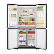 LG 530L Slim French Door Fridge in Matte Black Finish, GF-B590MBL