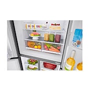 LG 530L Slim French Door Fridge in Matte Black Finish, GF-B590MBL