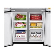 LG 530L Slim French Door Fridge in Matte Black Finish, GF-B590MBL