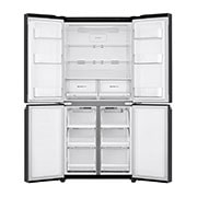 LG 530L Slim French Door Fridge in Matte Black Finish, GF-B590MBL