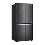 LG 530L Slim French Door Fridge in Matte Black Finish, GF-B590MBL