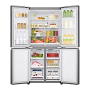 LG 530L Slim French Door Fridge in Stainless Steel , GF-B590PL