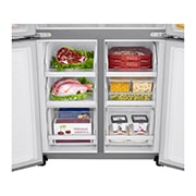 LG 530L Slim French Door Fridge in Stainless Steel , GF-B590PL