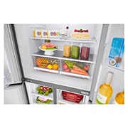 LG 530L Slim French Door Fridge in Stainless Steel , GF-B590PL