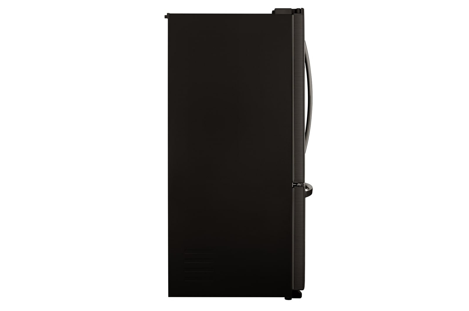 LG 620L French Door Fridge, in Black Stainless Steel, GF-B620BSL