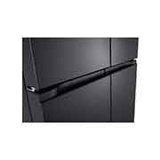 LG 665L French Door Fridge in Matte Black Finish, GF-B700MBL