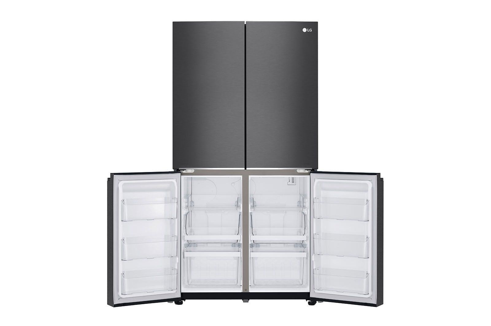 LG 664L French Door Fridge in Matte Black Finish, GF-B730MBL