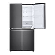 LG 664L French Door Fridge in Matte Black Finish, GF-B730MBL