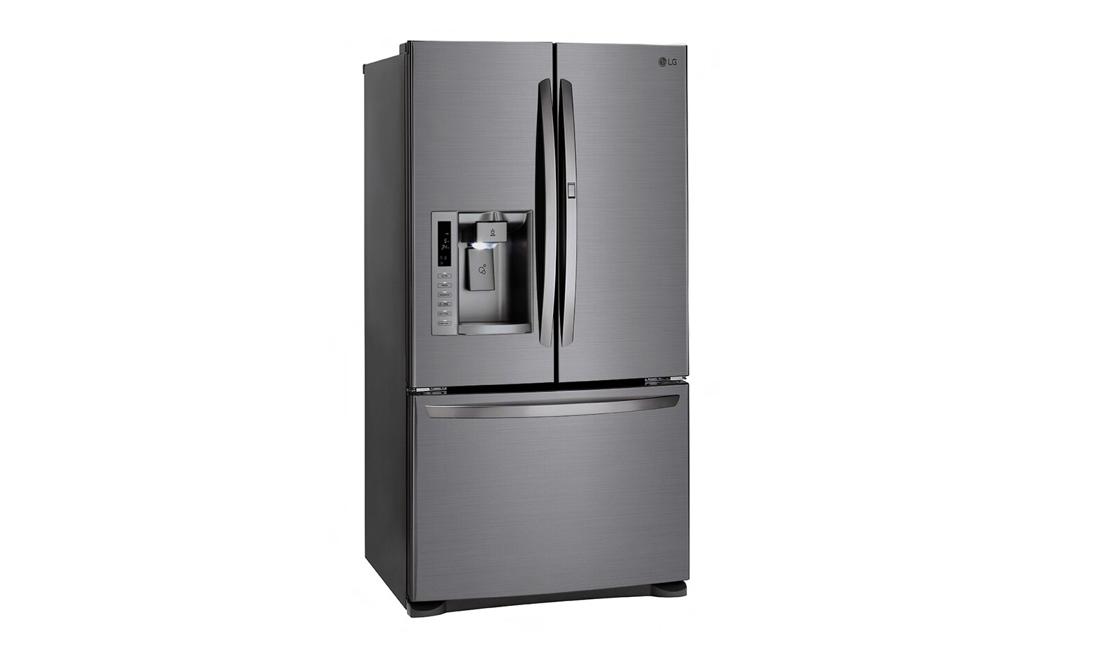 LG 613L Door-In-Door® French Door Fridge With Ice & Water Dispenser, GF-D613PL