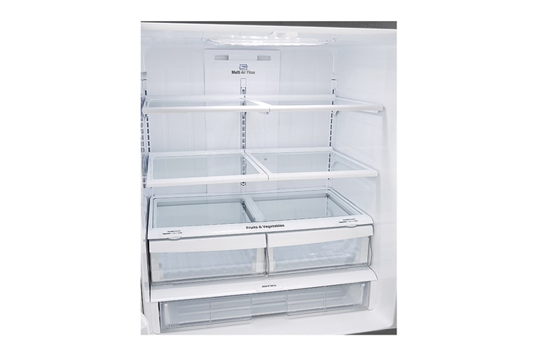 LG 613L Door-In-Door® French Door Fridge With Ice & Water Dispenser, GF-D613PL
