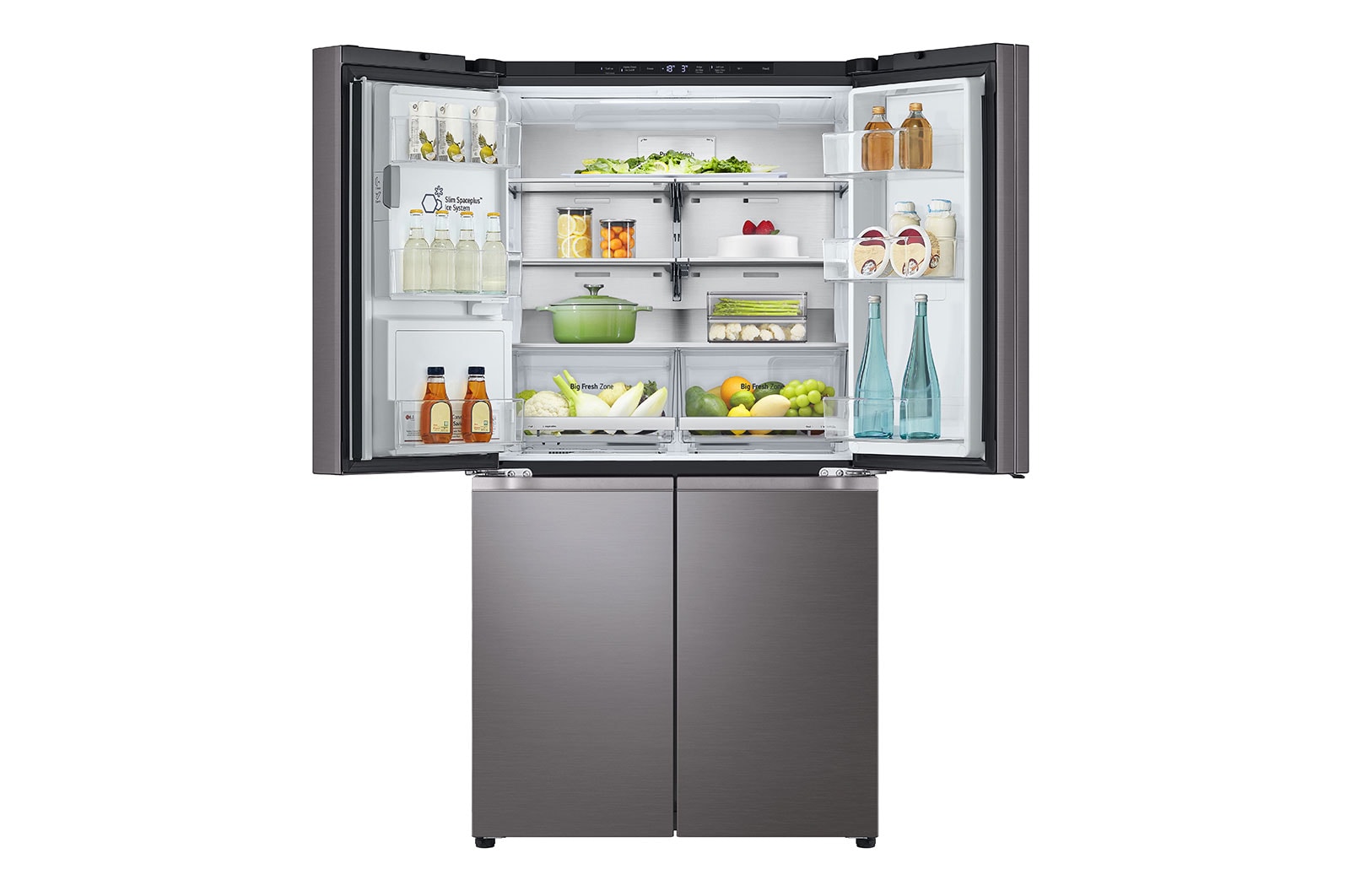 LG 638L French Door Fridge  with Craft Ice™ , GF-D700BSLC