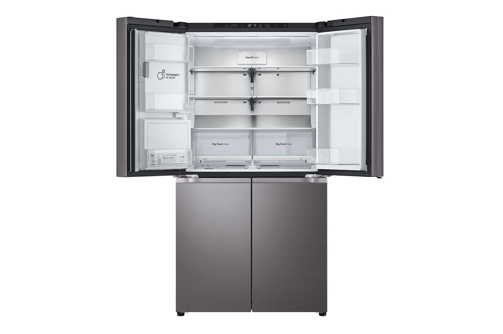 LG 638L French Door Fridge  with Craft Ice™ , GF-D700BSLC