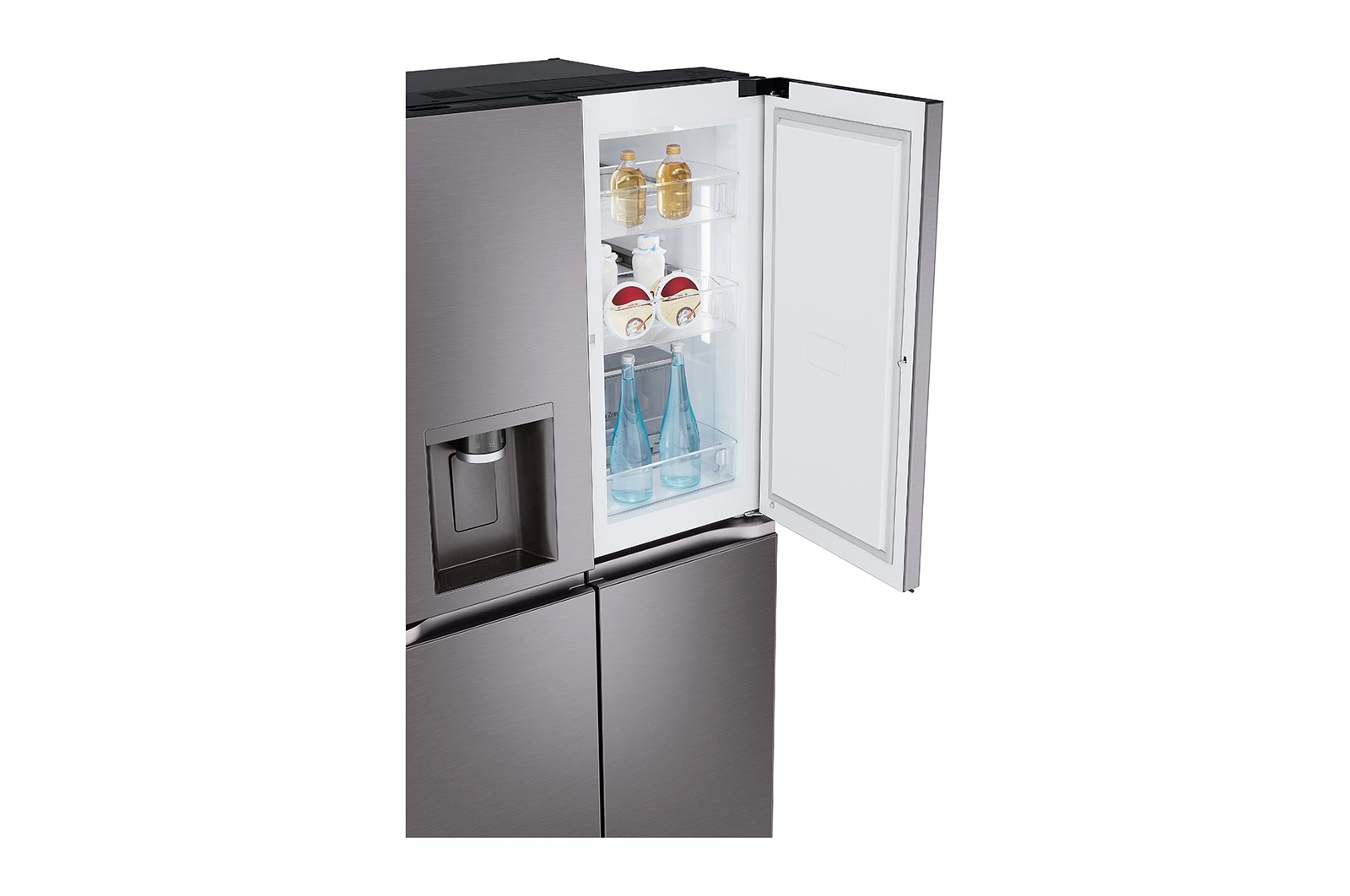 LG 638L French Door Fridge  with Craft Ice™ , GF-D700BSLC