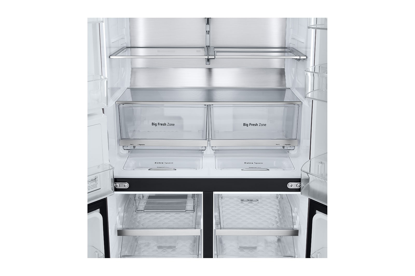 LG 638L French Door Fridge  with Craft Ice™ , GF-D700BSLC