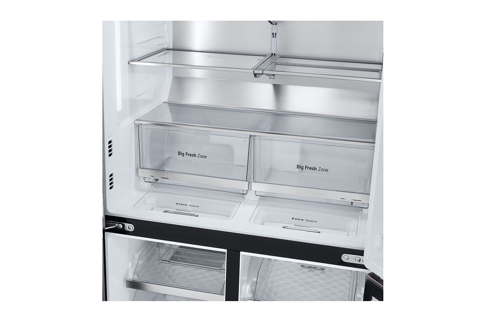 LG 638L French Door Fridge  with Craft Ice™ , GF-D700BSLC