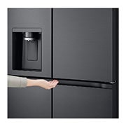 LG 638L French Door Fridge with Craft Ice™, GF-D700MBLC