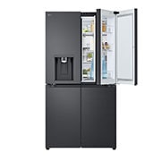 LG 638L French Door Fridge with Craft Ice™, GF-D700MBLC