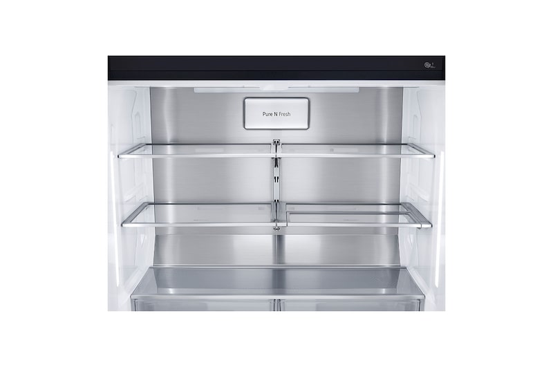 LG 637L French Door Fridge, with Door-In-Door®, in Matte Black Finish, GF-D706MBL