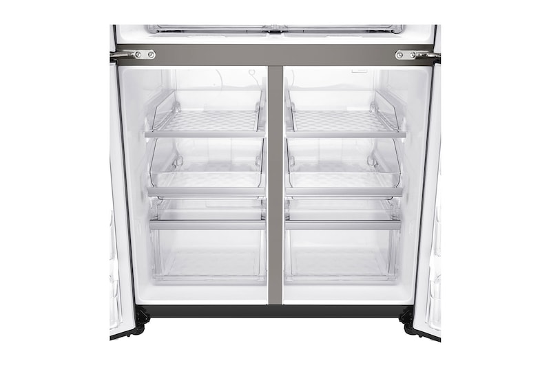 LG 637L French Door Fridge, with Door-In-Door®, in Matte Black Finish, GF-D706MBL