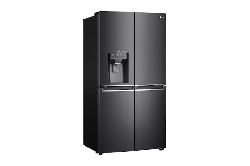 LG 637L French Door Fridge, with Door-In-Door®, in Matte Black Finish, GF-D706MBL