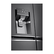 LG 637L French Door Fridge, with Door-In-Door®, in Matte Black Finish, GF-D706MBL