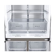 LG 637L French Door Fridge, with Door-In-Door®, in Matte Black Finish, GF-D706MBL