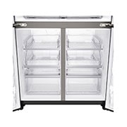 LG 637L French Door Fridge, with Door-In-Door®, in Matte Black Finish, GF-D706MBL