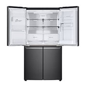 LG 637L French Door Fridge, with Door-In-Door®, in Matte Black Finish, GF-D706MBL