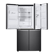 LG 637L French Door Fridge, with Door-In-Door®, in Matte Black Finish, GF-D706MBL