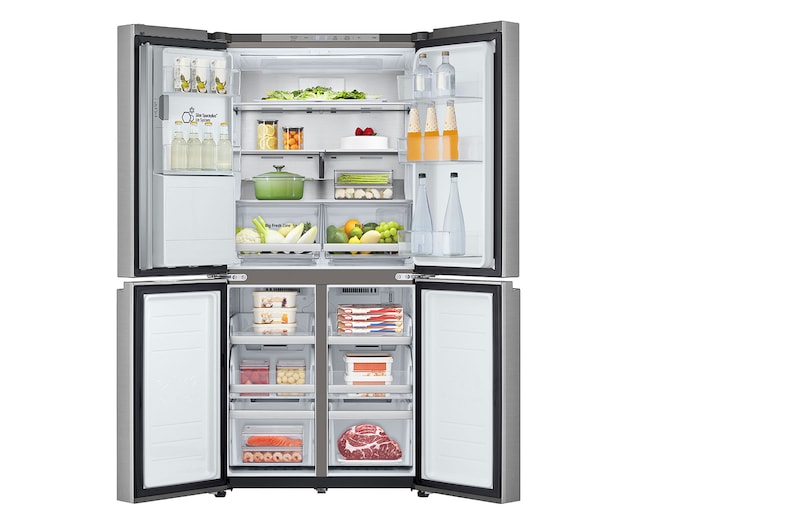 LG 506L Slim French Door Fridge - Plumbed, GF-L500PL