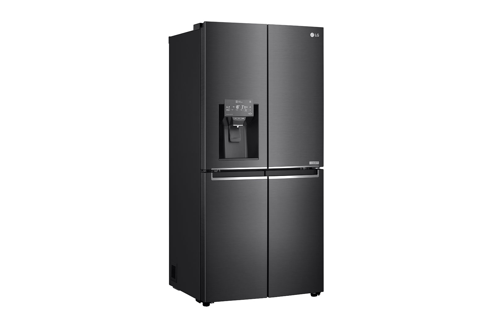 LG 506L Slim French Door Fridge with Ice & Water Dispenser , GF-L570MBL