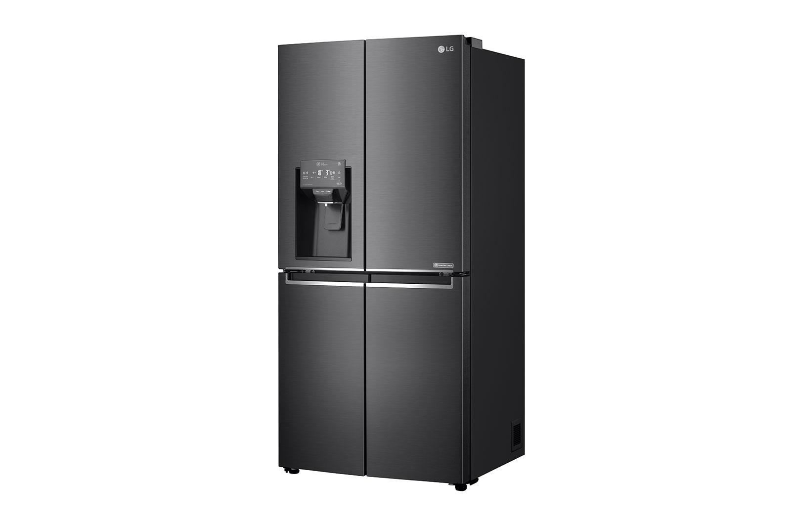 LG 506L Slim French Door Fridge with Ice & Water Dispenser , GF-L570MBL