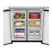 LG 506L Slim French Door Fridge with Ice & Water Dispenser , GF-L570MBL