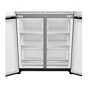 LG 506L Slim French Door Fridge with Ice & Water Dispenser , GF-L570MBL