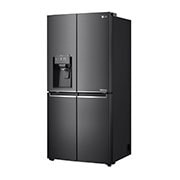 LG 506L Slim French Door Fridge with Ice & Water Dispenser , GF-L570MBL