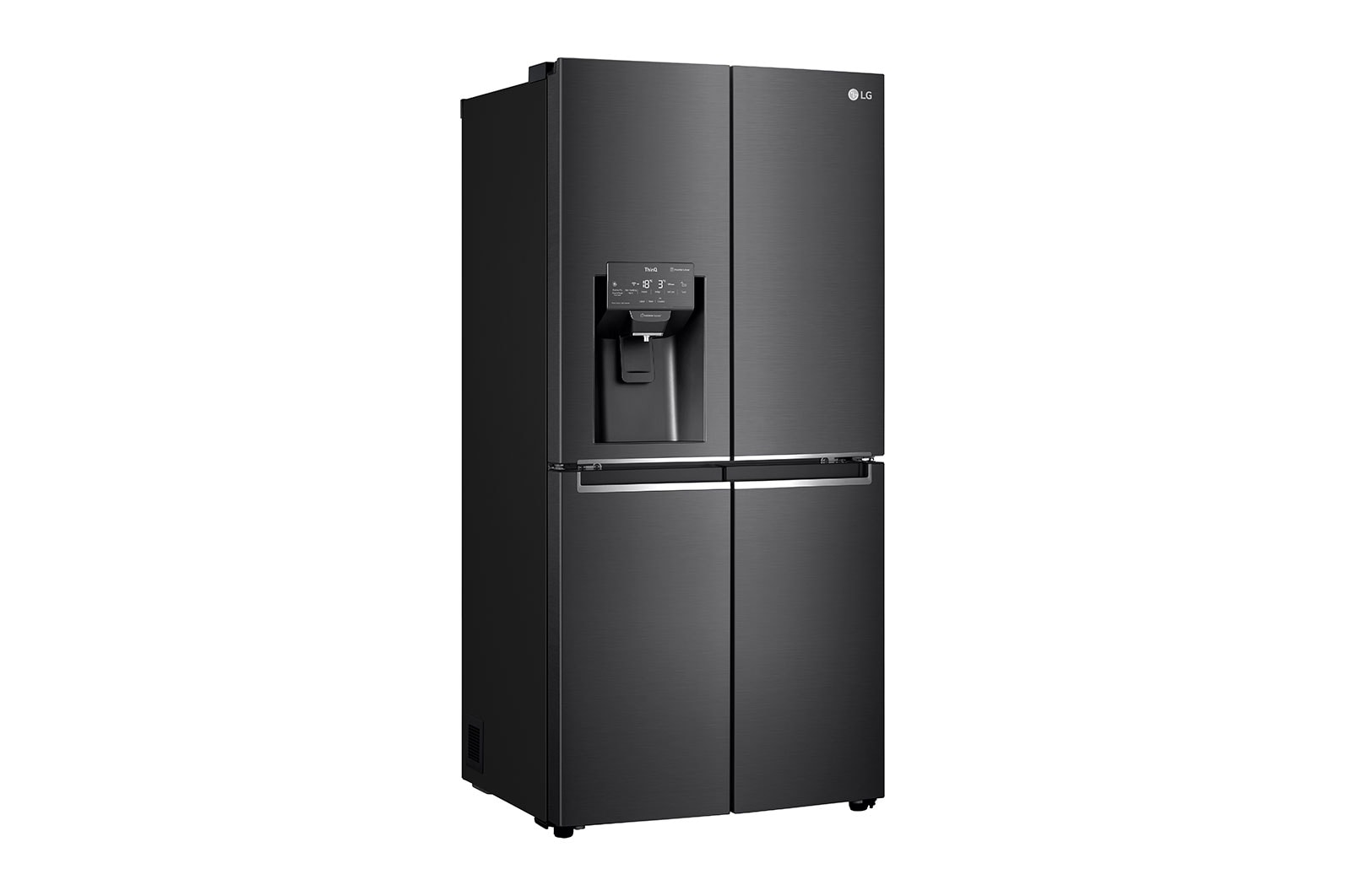 LG 506L Slim French Door Fridge - Ice & Water, GF-L570MBNL