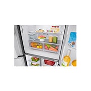 LG 506L Slim French Door Fridge - Ice & Water, GF-L570MBNL