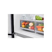 LG 506L Slim French Door Fridge - Ice & Water, GF-L570MBNL