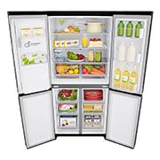 LG 506L Slim French Door Fridge - Ice & Water, GF-L570MBNL