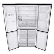 LG 506L Slim French Door Fridge - Ice & Water, GF-L570MBNL