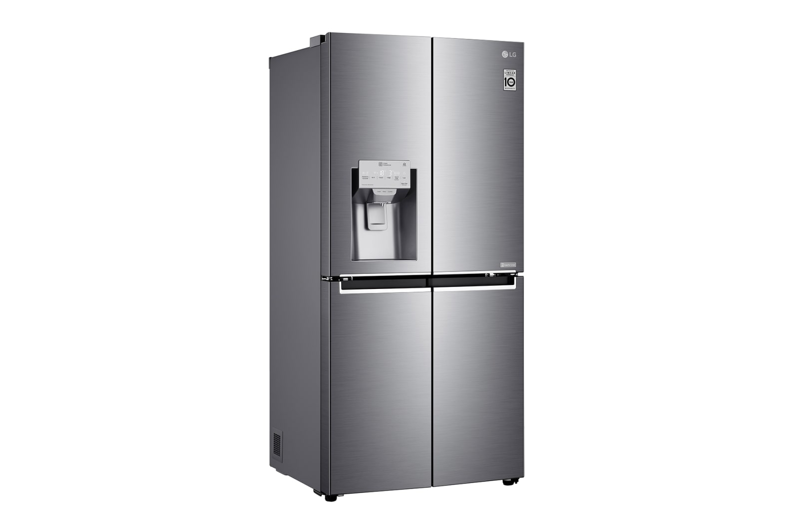 LG 506L Slim French Door Fridge with Ice & Water Dispenser , GF-L570PL