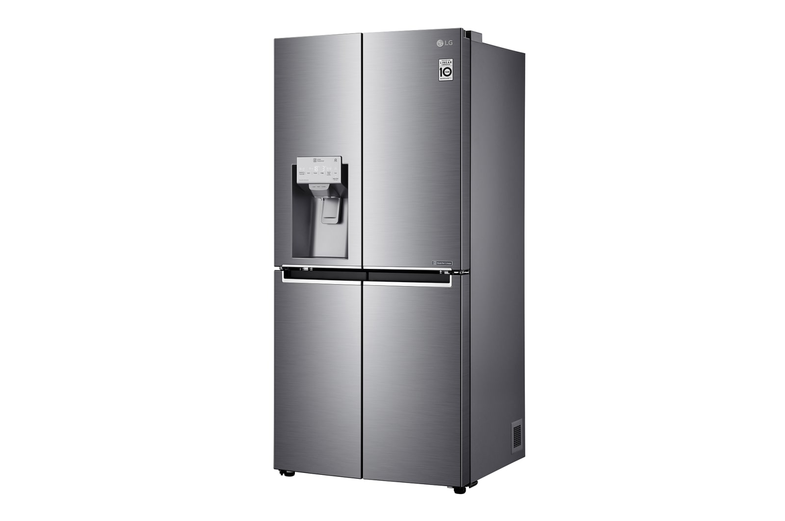 LG 506L Slim French Door Fridge - Ice & Water, GF-L570PL