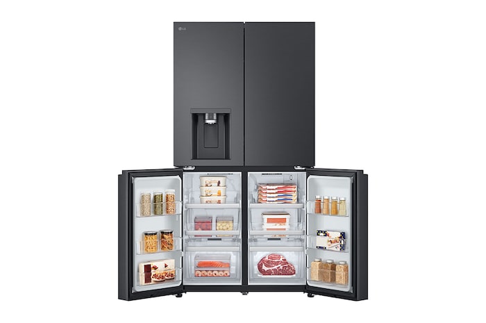 LG 637L French Door Fridge - Plumbed , GF-L700MBL