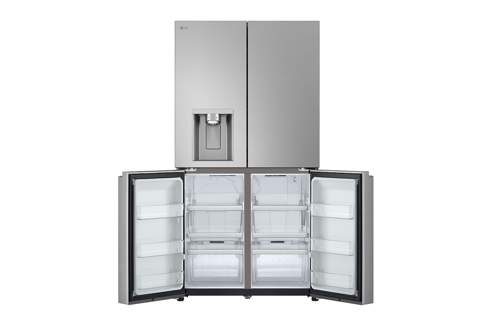 LG 637L French Door Fridge with Ice & Water Dispenser , GF-L700PL