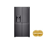 LG 637L French Door Fridge in Matte Black Finish, GF-L706MBL