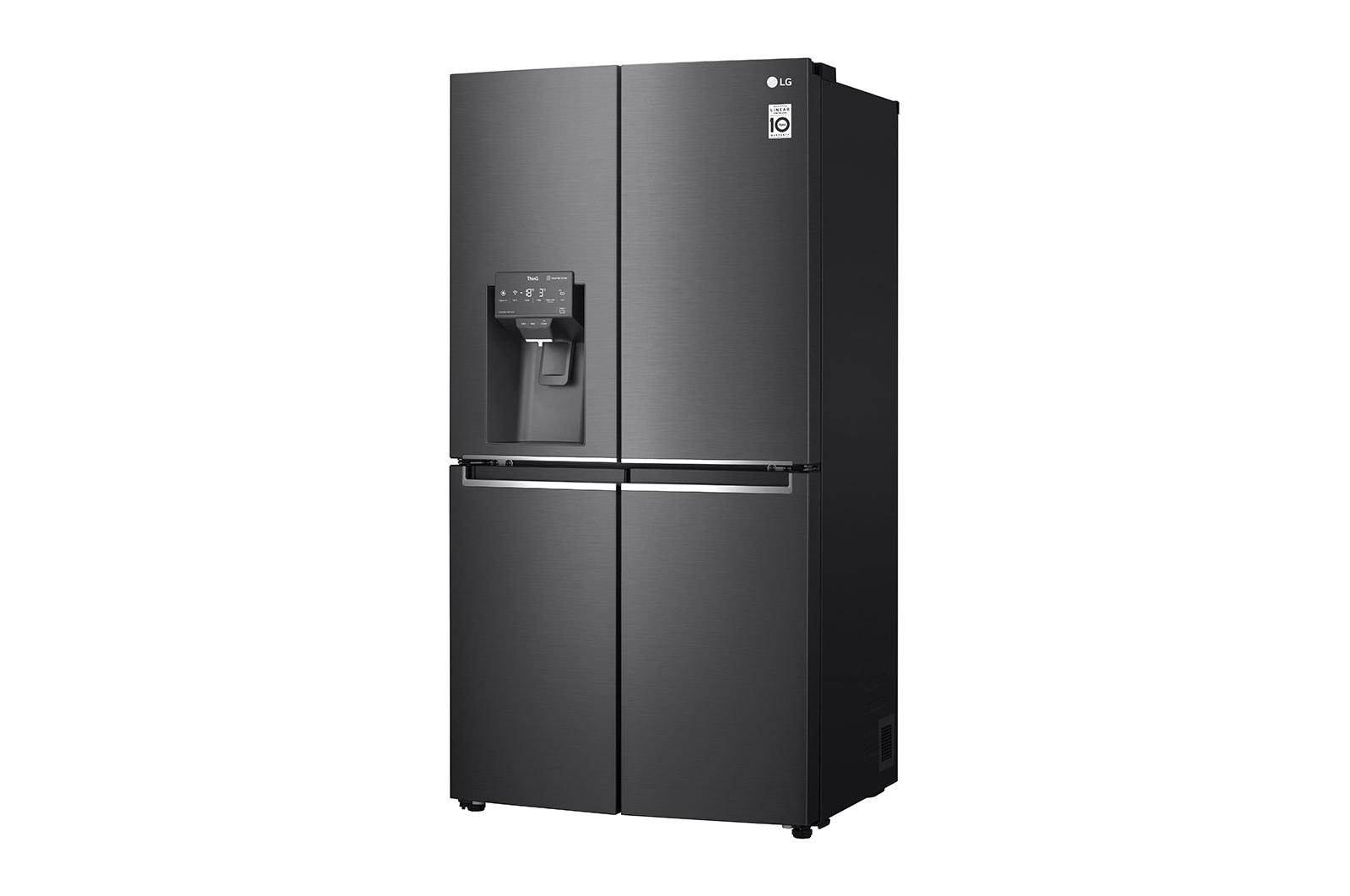 LG 637L French Door Fridge in Matte Black Finish, GF-L706MBL