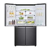 LG 637L French Door Fridge in Matte Black Finish, GF-L706MBL